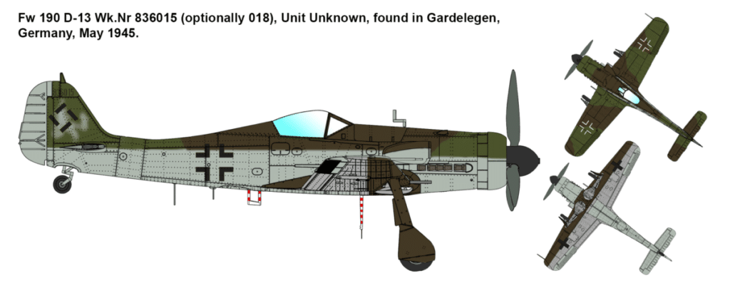 72535 – 172 – Fw 190D-13 Nordenham Production Paint and Marking-1