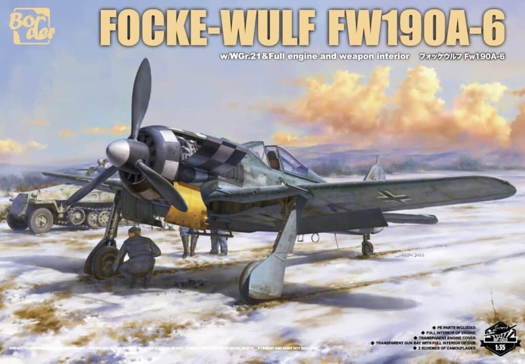 Border Models Fw 190 A-6 Test Shots Box Art