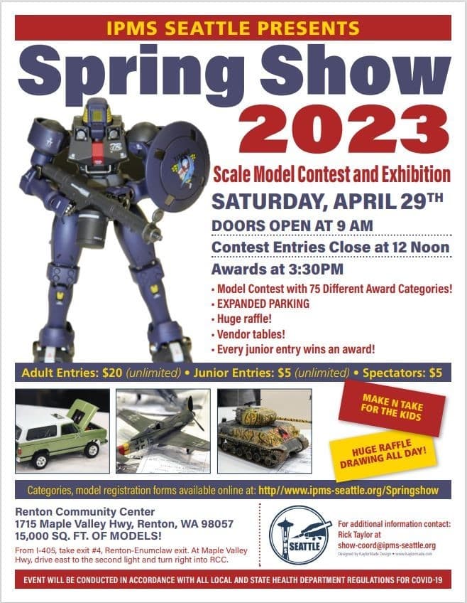 IPMS Seattle Spring Show 2023