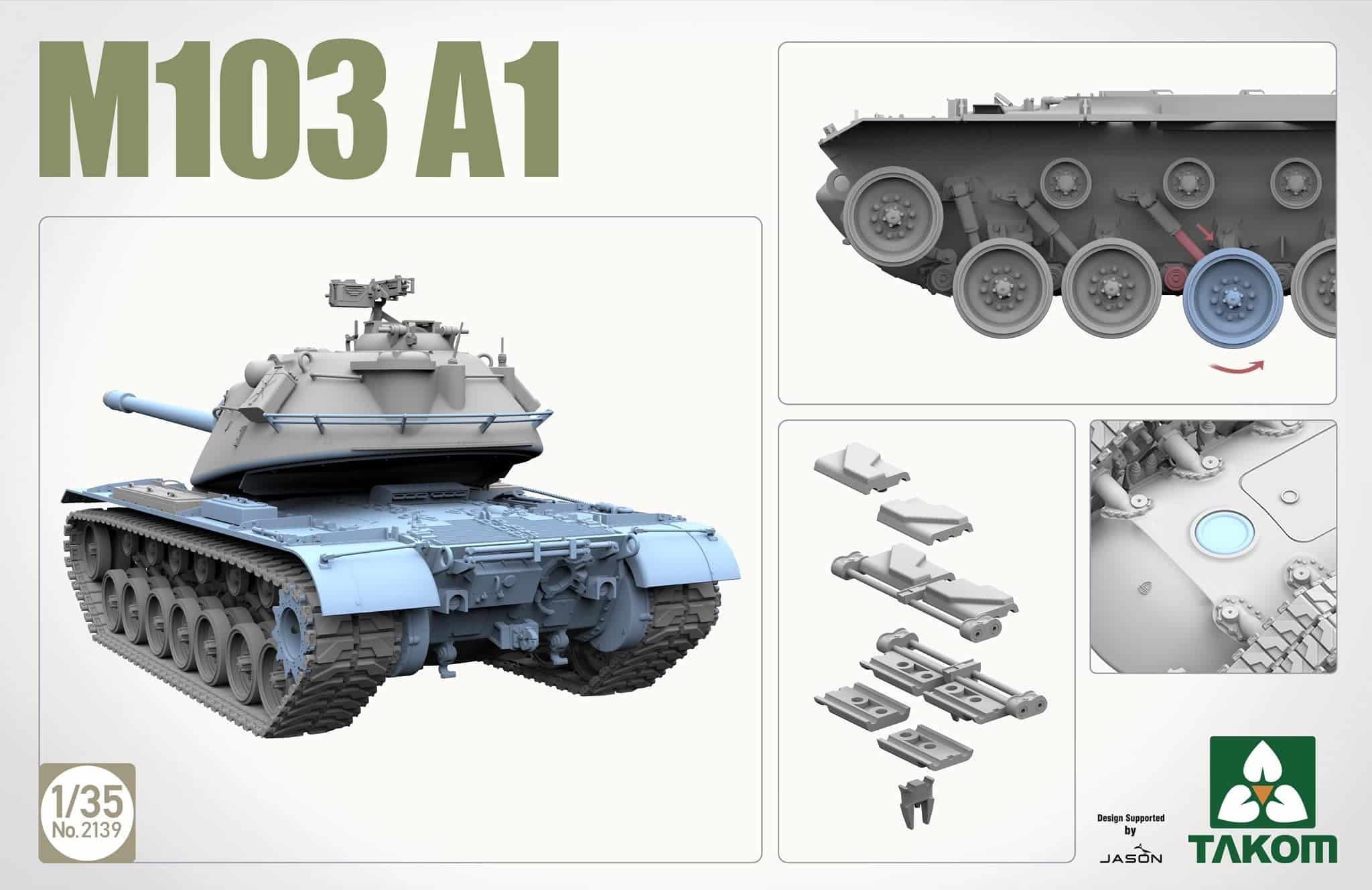 M103A1 & M103A2 from Takom-3