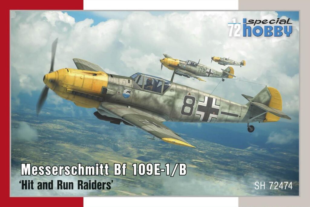 Messerschmitt Bf 109E-1/B ‘Hit and Run Raiders’ 1/72