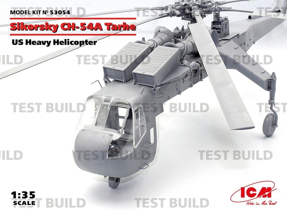 Test build of ICM's Sikorsky CH-54A Tarhe in 35th scale-4