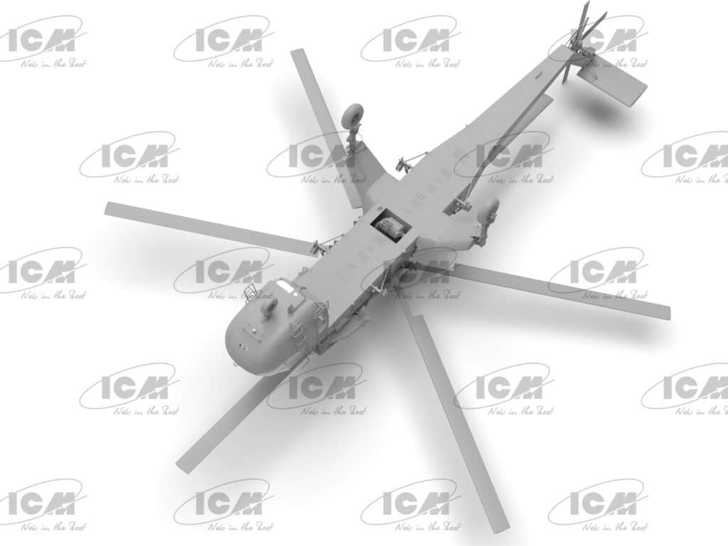 Test build of ICM's Sikorsky CH-54A Tarhe in 35th scale CAD-9