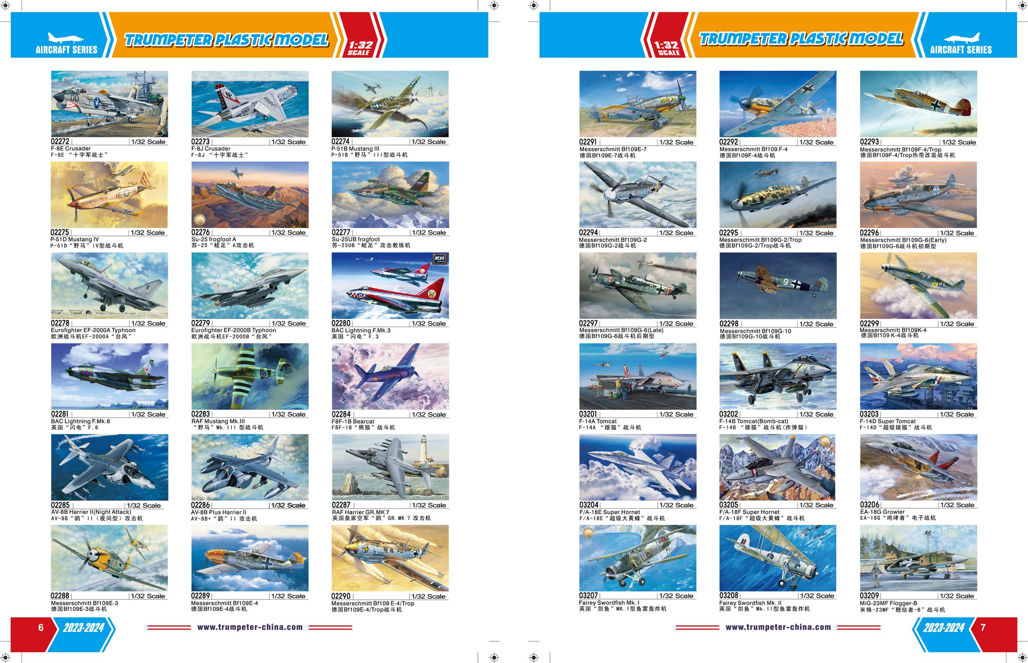 Trumpeter catalogue of 2023-2024-4