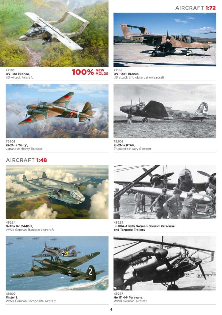 ICM Catalog 2023 Aircraft