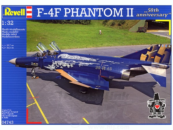 1/32 F-4F Phantom II "50th Anniversary" by Revell