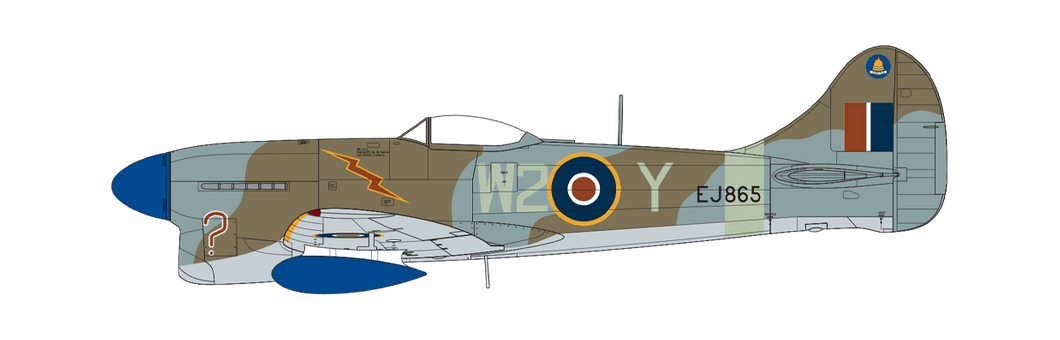 Airfix 172 Hawker Tempest Mk.V Painting and Marking 2
