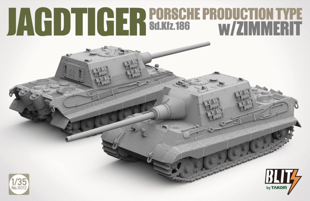New 135 Jagdtiger from Takom Box
