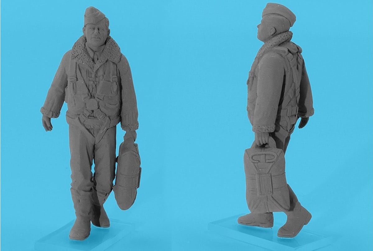 ICM is set to release new 1:48 Scale RAF Crew Figures. RAF Bomber and Torpedo Aircraftmen figures-2
