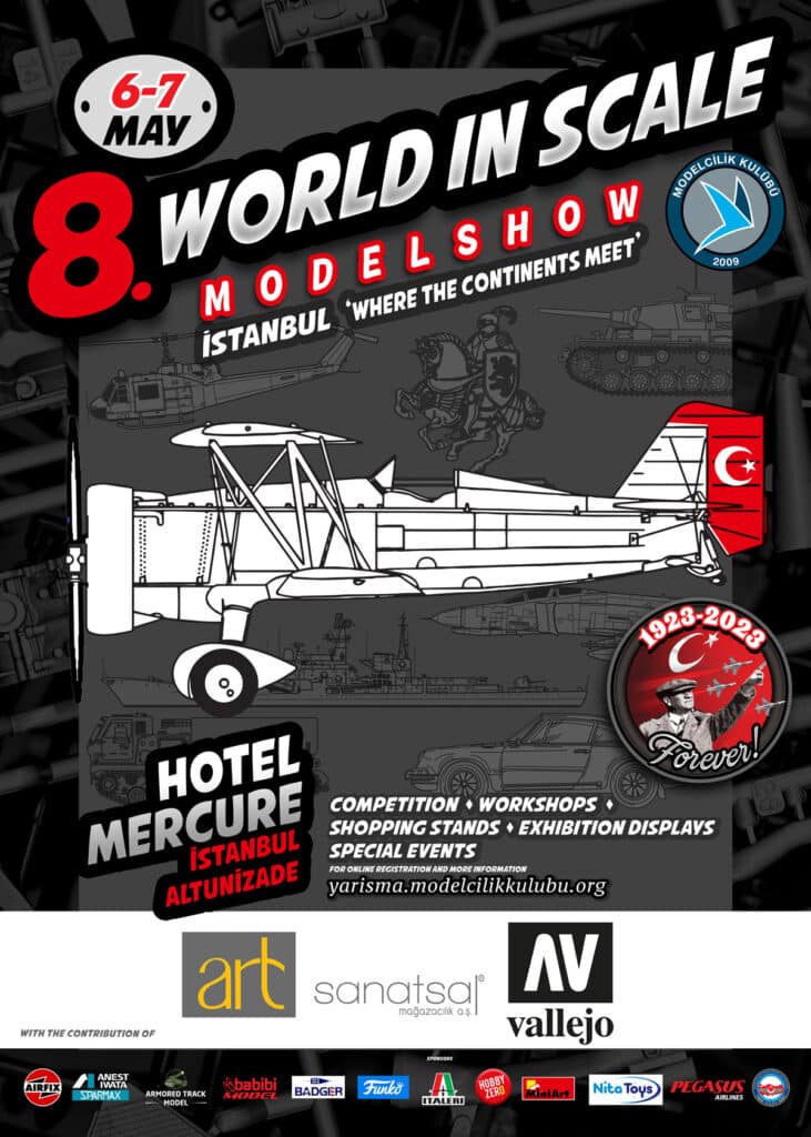 Discover 8. The World in Scale Model Show 2023
