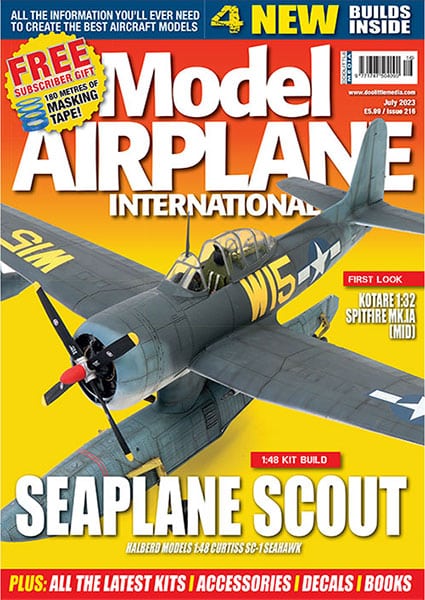 The latest edition of Model Airplane International magazine
