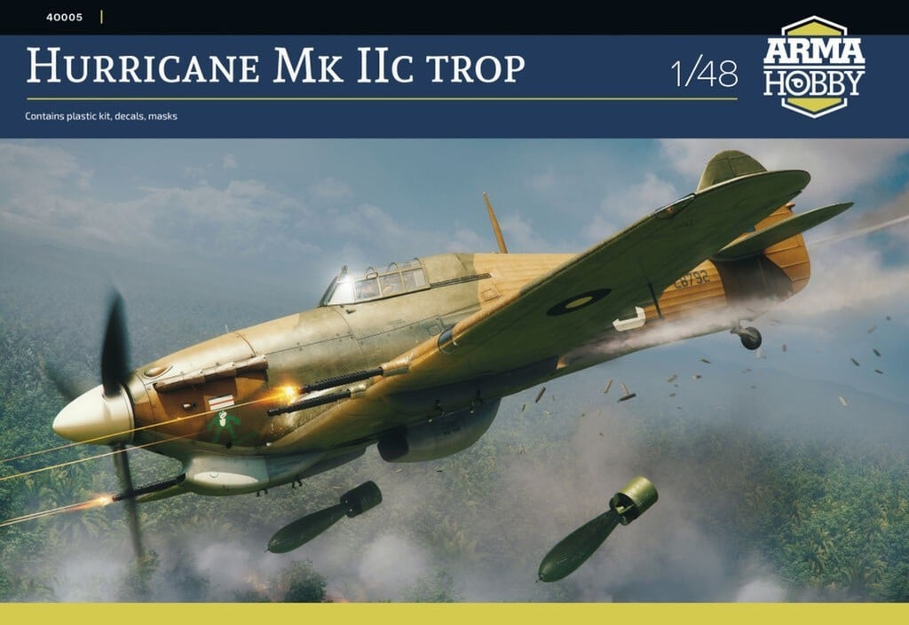 Hurricane Mk.IIc Trop Test Build Box Art
