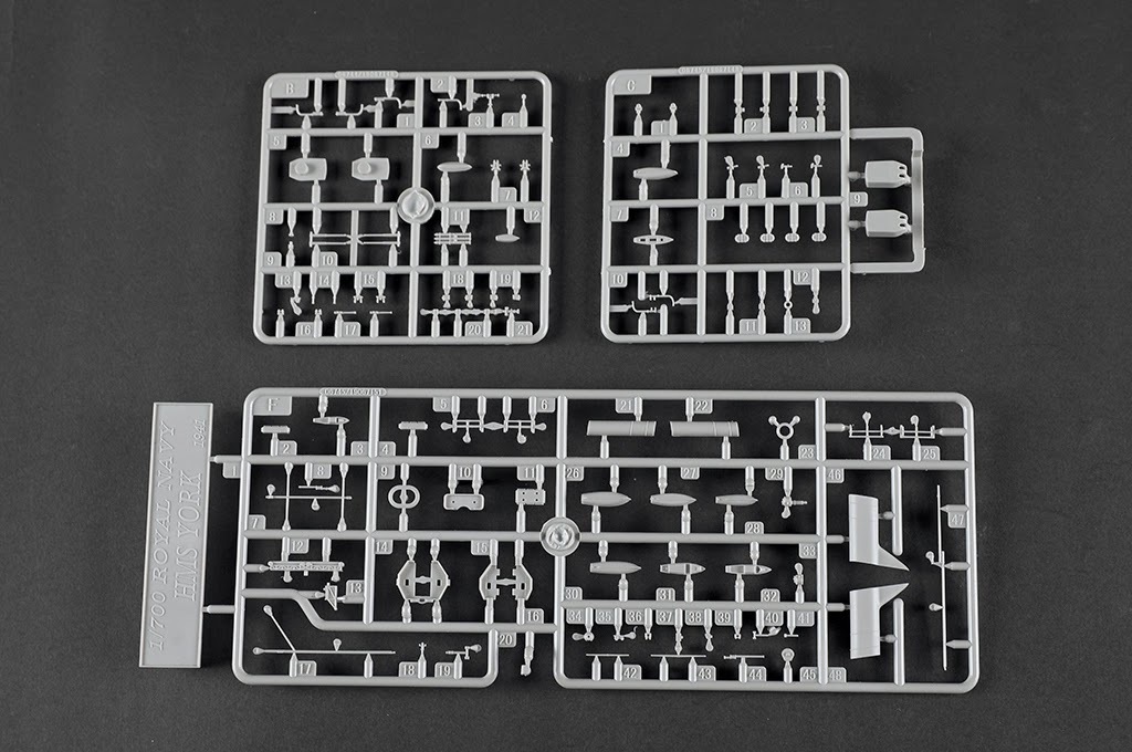 Royal Military from the Breeze & Sea from Trumpeter in December HMS York Sprues-2