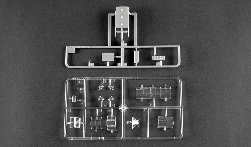 Royal Military from the Breeze & Sea from Trumpeter in December Fairey Fulmar MK.1 Sprue and Clear Parts