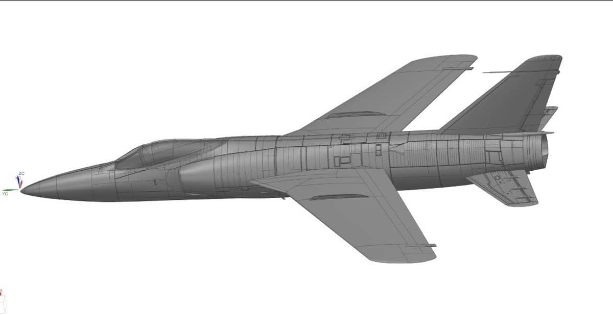 DB Model Kit is diligently refining the design for a 1:48 scale Grumman F-11F, with the possibility of a 1:72 scale version in the pipeline. CAD-1