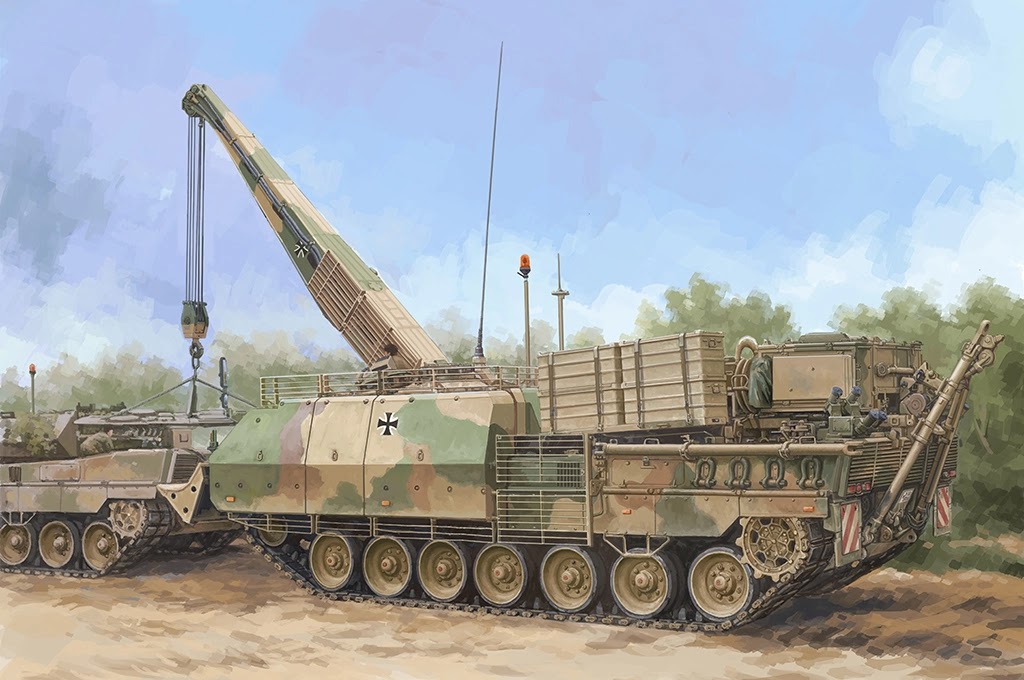 Bergepanzer BPz3A1 “Buffalo” ARV Box Art