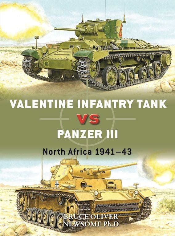 Osprey News in November. Valentine Infantry Tank vs Panzer 3