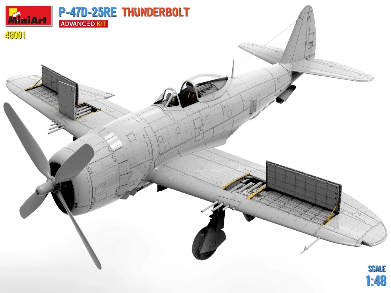 MiniArt ups the detail on their P-47D CAD-1