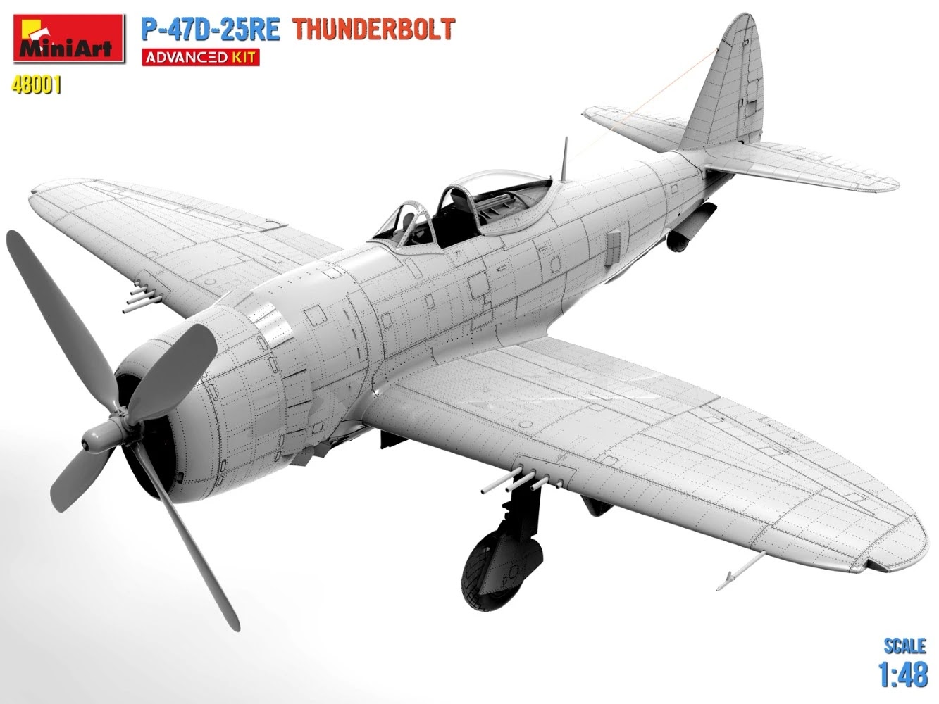 MiniArt ups the detail on their P-47D CAD-2