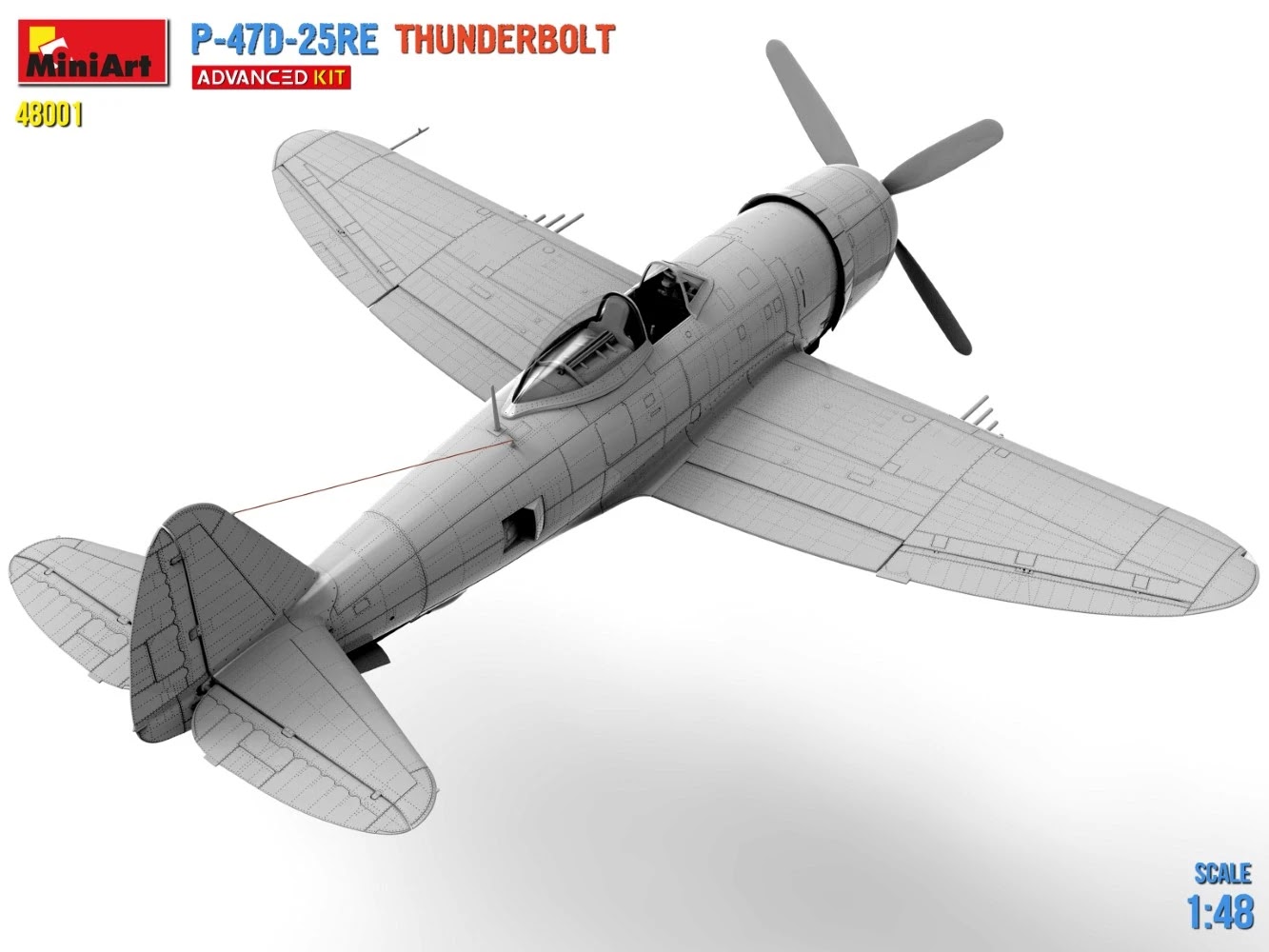 MiniArt ups the detail on their P-47D CAD-8
