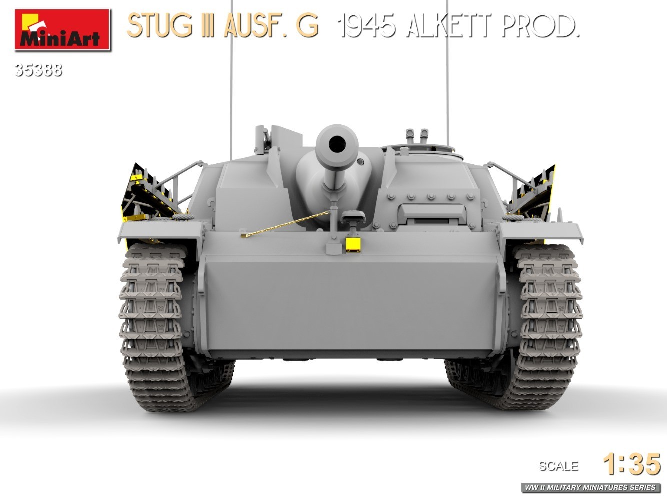 MiniArt to Release Highly Detailed 1/35 StuG III Ausf. G 1945 Alkett Prod. Model Kit CAD-8