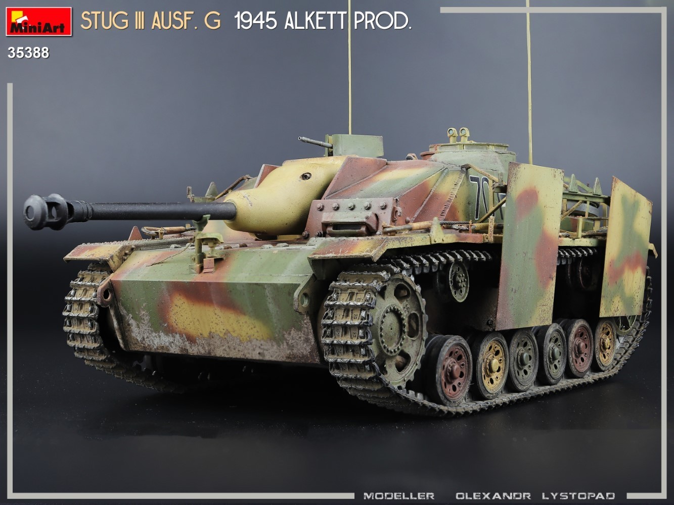 MiniArt to Release Highly Detailed 1/35 StuG III Ausf. G 1945 Alkett Prod. Model Kit Painting and Marking-10