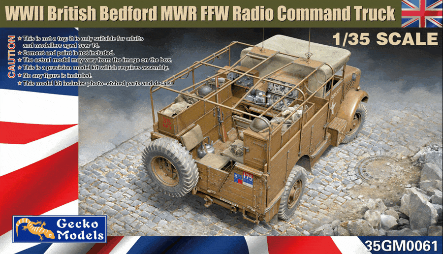 Geckos two new 35th scale MW Radio & water carrier Befords on the way