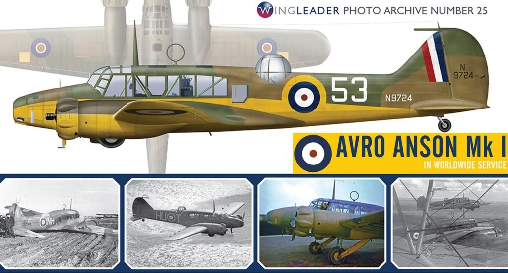 NEW PUBLICATION: Avro Anson Mk.I In Worldwide Service | AeroScale