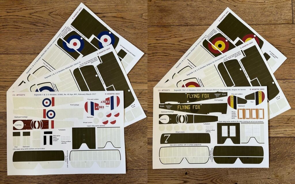 Strutter Svg Strutter Decal Sets Available Now – Hobbyzero