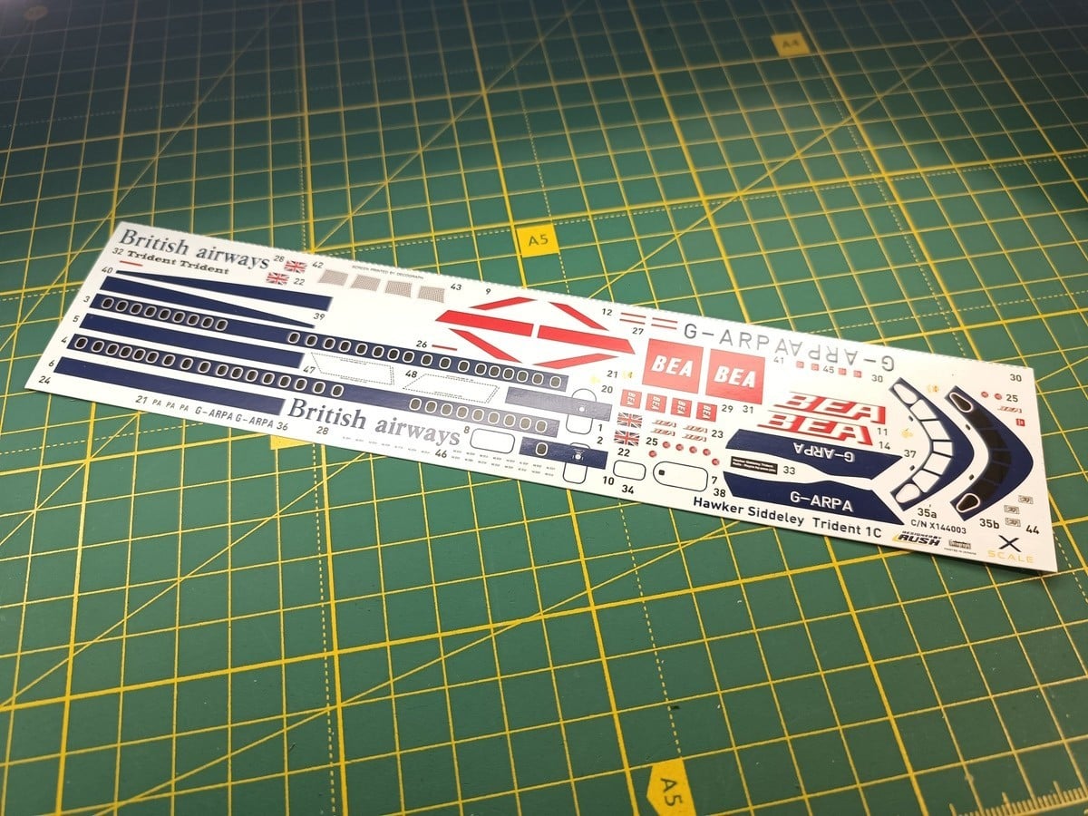 X-Scale Model Trident 1C Released Decals