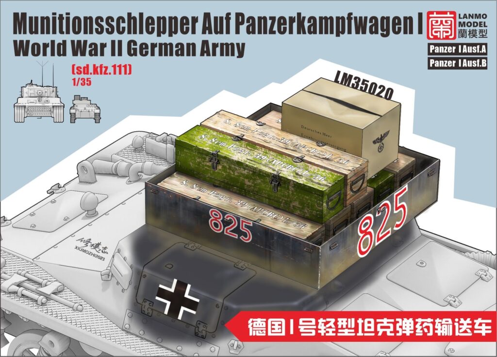 Lanmo Munitionsschlepper Auf Panzerkampfwagen I-2