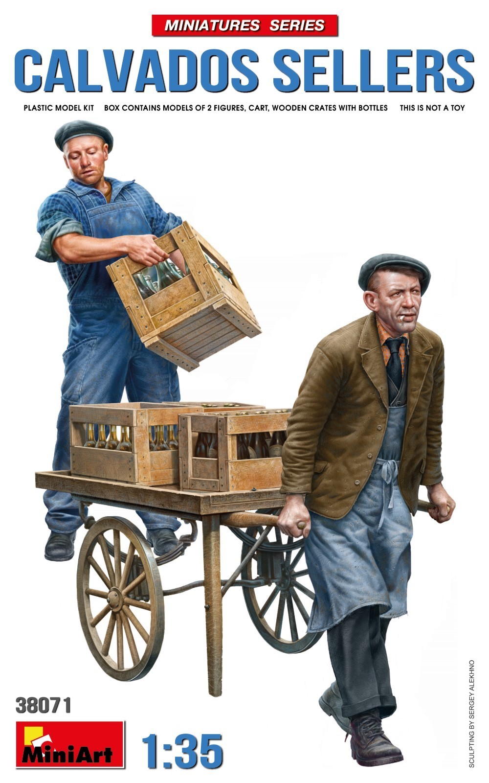 MiniArt to Release 1/35 Scale Calvados Sellers Kit with Clear Parts Box Art