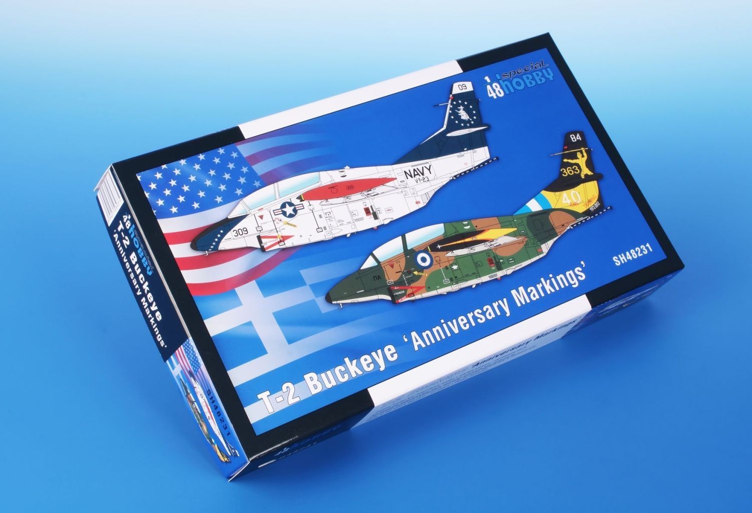Special Hobby Re-Releases 1/48 T-2 Buckeye with Spectacular Anniversary Markings Box