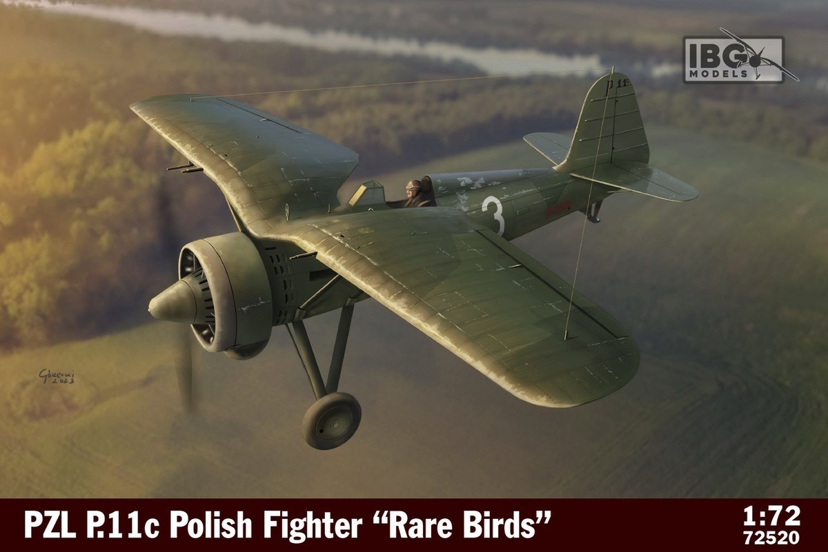 IBG Models to Release New 1/72 PZL P.11c Kits, as well as 3D Detail Sets