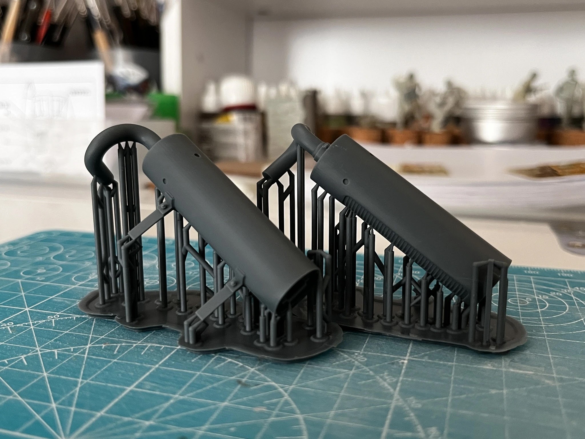 Tropical filters for StuG III, devoted for the Das Werk equipment 3D Print