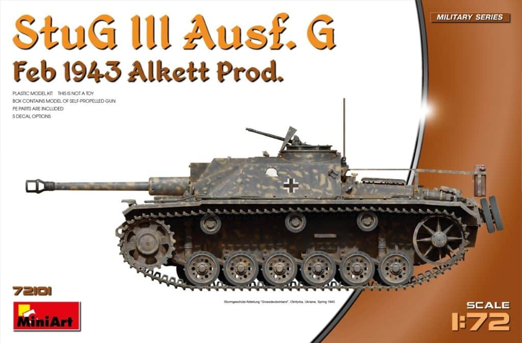 MiniArt 72101 StuG III Ausf. G Feb 1943 Prod in 1:72 Scale