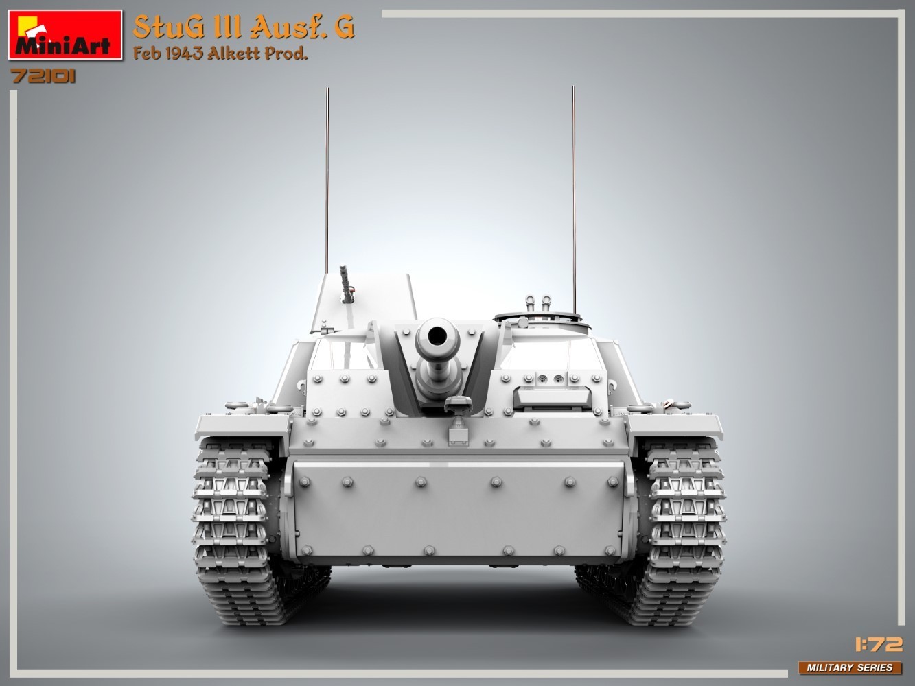 New Military Series Announced in 1/72 Scale, Starting with StuG III Ausf. G CAD-10