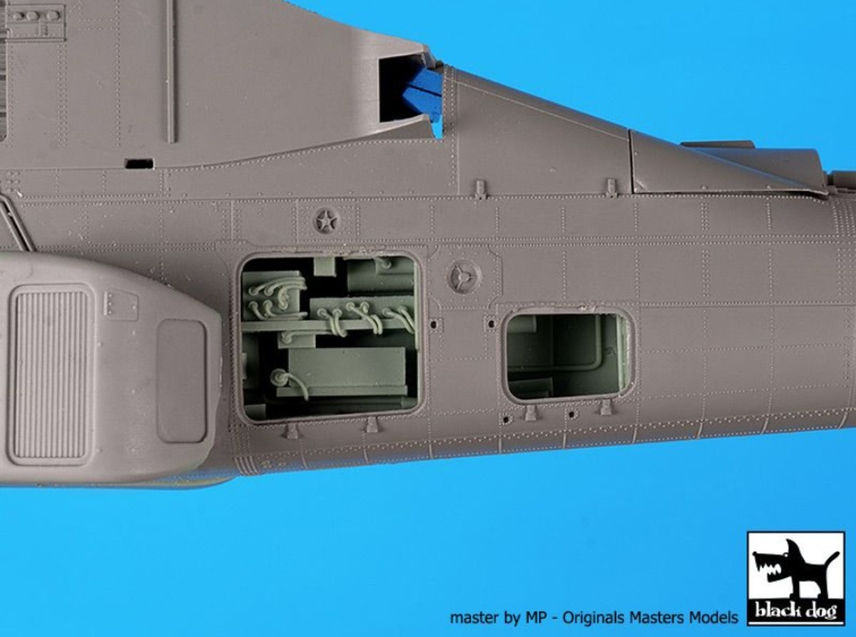 Black Dog Releases New Resin Detail Sets for Takom's 1:35 AH-64 Apache Electronics II Test-2