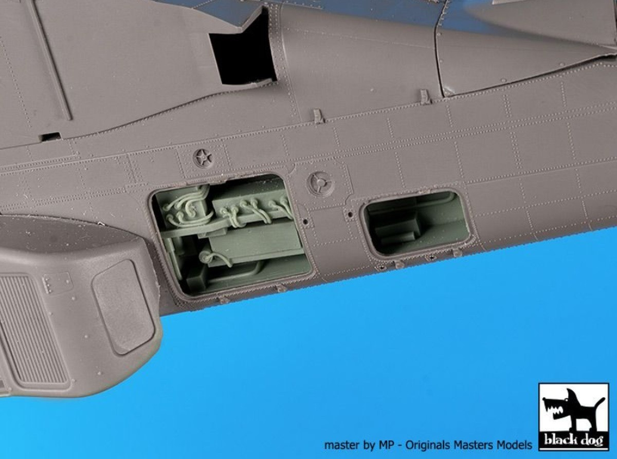 Black Dog Releases New Resin Detail Sets for Takom's 1:35 AH-64 Apache Electronics II Test-4