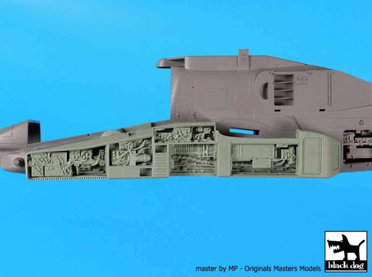 Black Dog Releases New Resin Detail Sets for Takom's 1:35 AH-64 Apache Electronics I Test-2