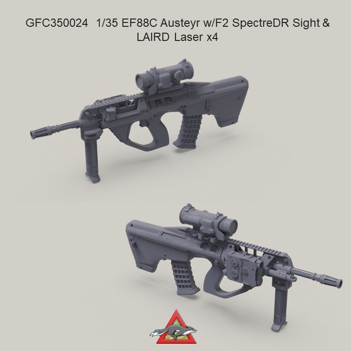 Grey Fox Concepts Releases New 1/35 Scale EF88C Austeyr Rifle Set