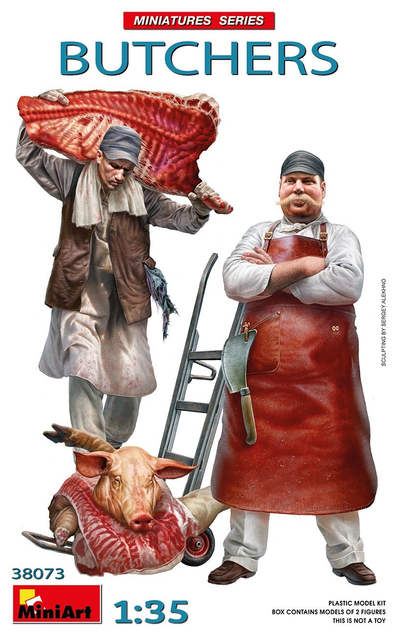 MiniArt Announces New 1/35 Scale Butchers Kit Cover