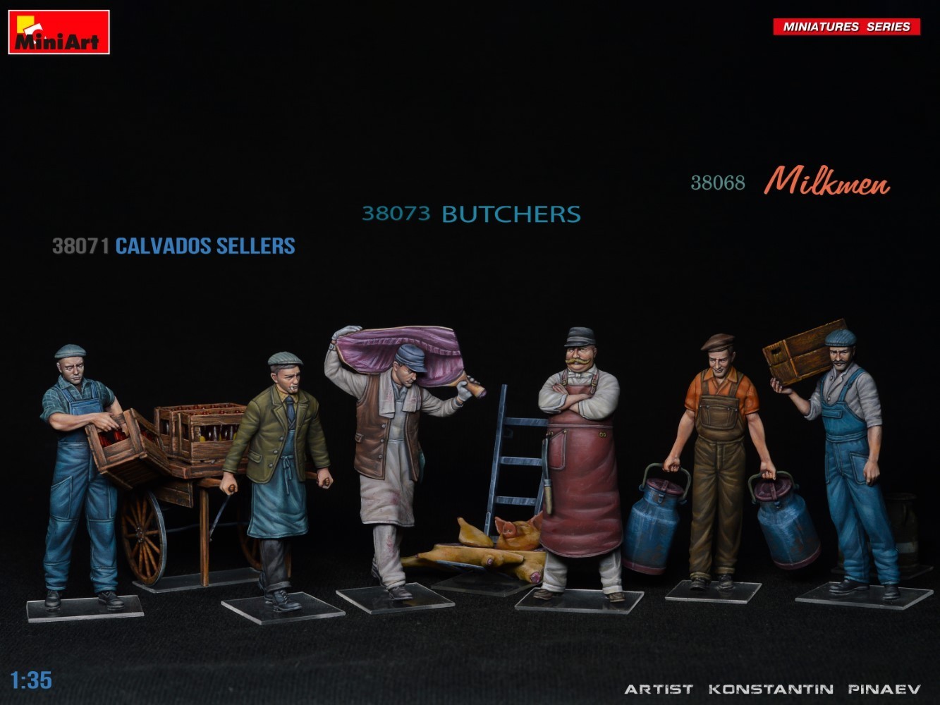 MiniArt Announces New 1/35 Scale Butchers Kit Artist: Konstantin Pinaev-5