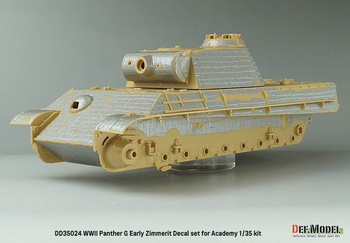 DD35024 Panther Ausf.G Early Zimmerit Coating Decal set for Academy 1/35-3
