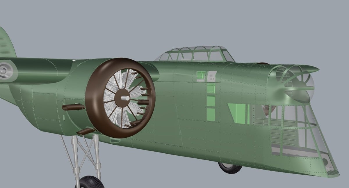 3D Polish Wings LWS-6 Praubr Planned CAD-6