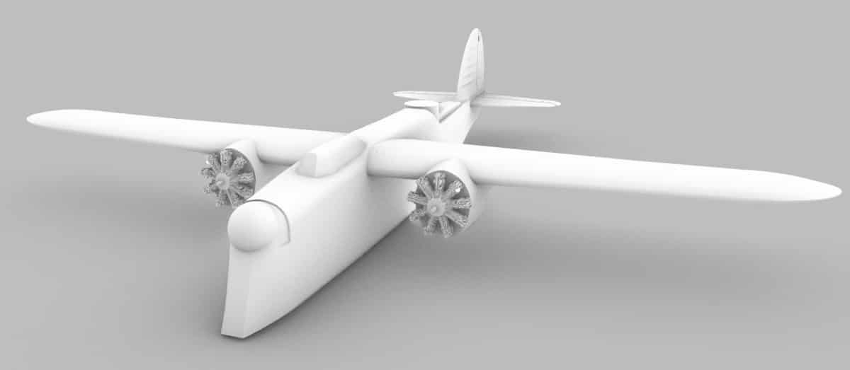 3D Polish Wings LWS-6 Praubr Planned CAD-7