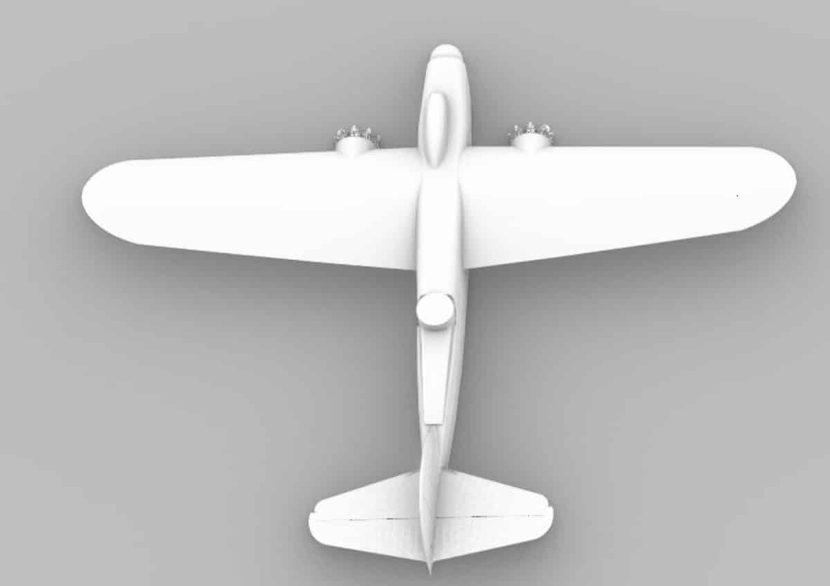 3D Polish Wings LWS-6 Praubr Planned CAD-8