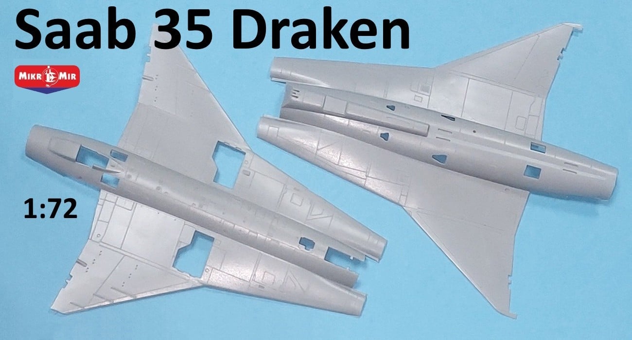 MikroMir Saab 35 Draken – 1:72