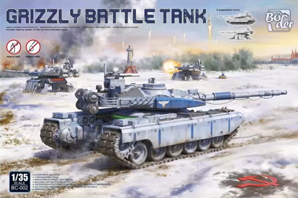 New Red Alert Tank: Grizzly Battle Tank