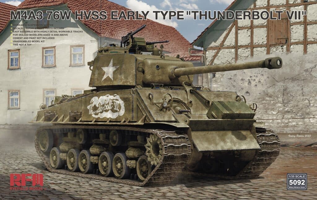 RFM M4A3 Thunderbolt VII Box Art